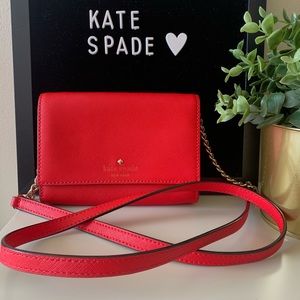 Kate Spade Cedar Street Cami Red Crossbody